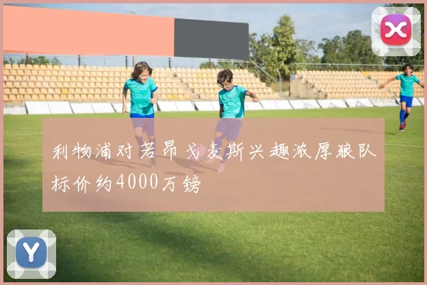 利物浦对若昂戈麦斯兴趣浓厚狼队标价约4000万镑