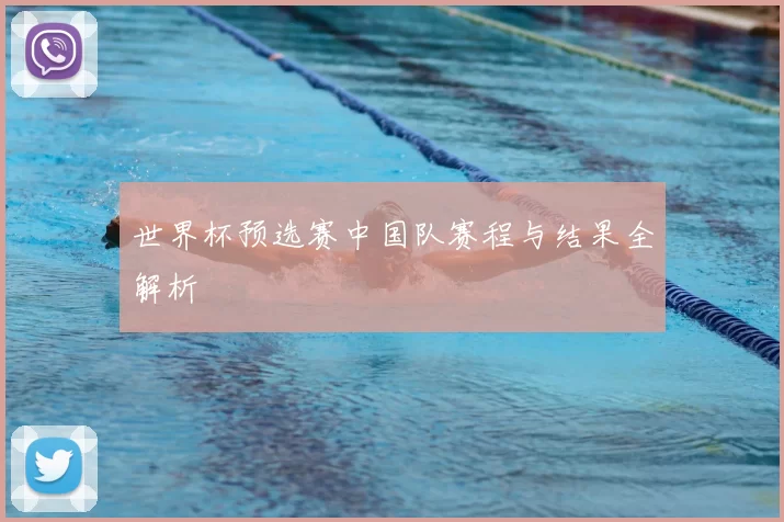 世界杯预选赛中国队赛程与结果全解析