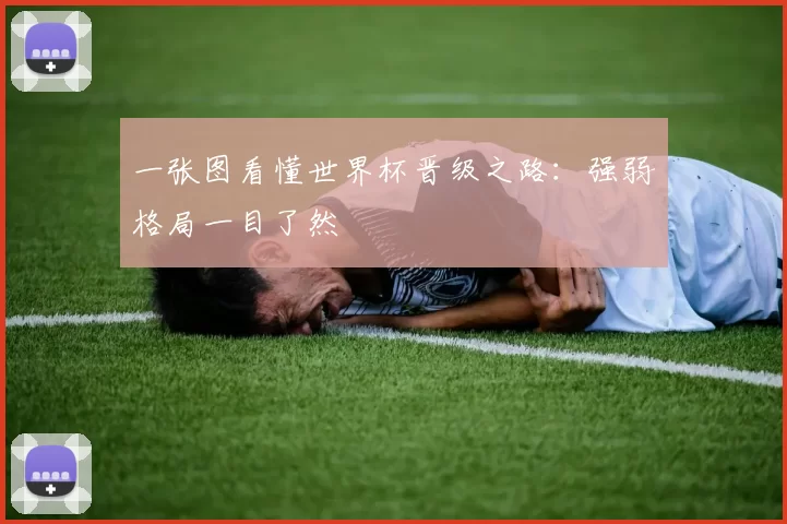 一张图看懂世界杯晋级之路：强弱格局一目了然